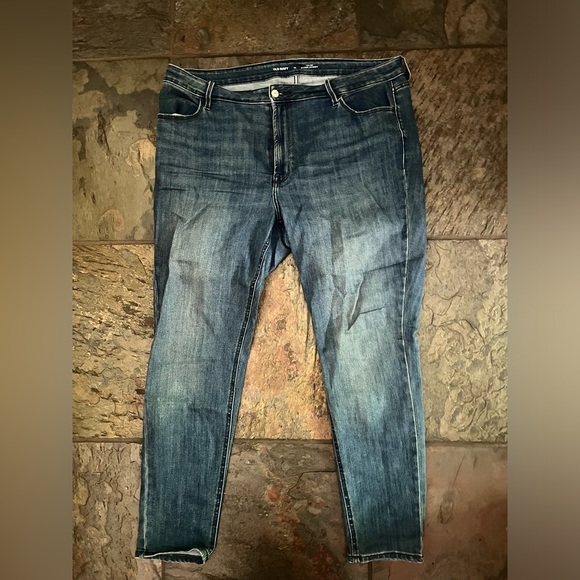 Old Navy - Super Skinny high rise denim washed jeans - Picture 1 of 6